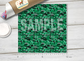 Digital Camouflage Patterned HTV 691